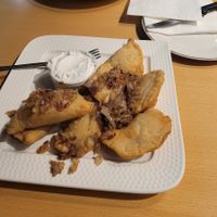 Perogies at Paliottis Westside in Maple Ridge