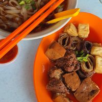 This is from the noodle shop located at the entrance of the coffee shop. at Restoran Greenhouse Garden 蔬境缘 in Johor Bahru