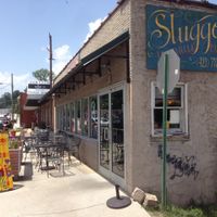 outside Sluggos  at Sluggo's North Vegetarian Cafe in Chattanooga