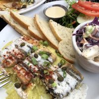 Panhandle Tofu  at Sluggo's North Vegetarian Cafe in Chattanooga