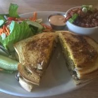 Lentil Patty Melt - Sluggo's, Chattanooga, TN at Sluggo's North Vegetarian Cafe in Chattanooga