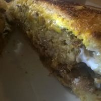 Lentil Patty Melt at Sluggo's North Vegetarian Cafe in Chattanooga