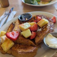 French toast - incredible !  at Sluggo's North Vegetarian Cafe in Chattanooga