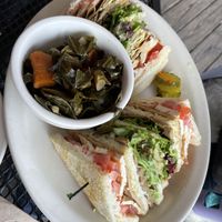 The Deluxe Sandwich   at Sluggo's North Vegetarian Cafe in Chattanooga