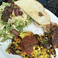   at Sluggo's North Vegetarian Cafe in Chattanooga