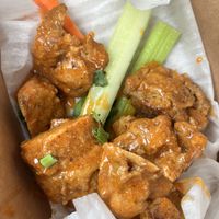 Spicy Cheeky Wings  at Sluggo's North Vegetarian Cafe in Chattanooga