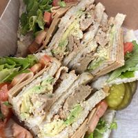 The club deluxe  at Sluggo's North Vegetarian Cafe in Chattanooga