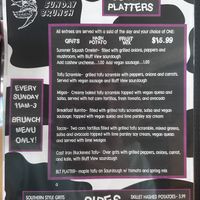   at Sluggo's North Vegetarian Cafe in Chattanooga