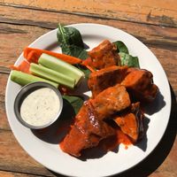Buffalo wings at Sluggo's North Vegetarian Cafe in Chattanooga