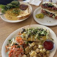   at Sluggo's North Vegetarian Cafe in Chattanooga