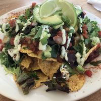 Nacho appetizer  at Sluggo's North Vegetarian Cafe in Chattanooga