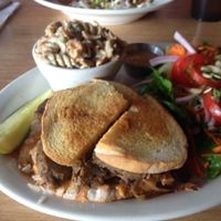 Berliner on toasted sourdough at Sluggo's North Vegetarian Cafe in Chattanooga