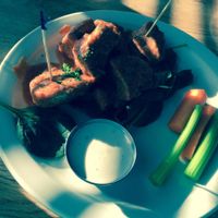 Hot 'wings' at Sluggo's North Vegetarian Cafe in Chattanooga