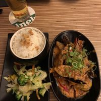 Eggplant curry- AMAZING! Great spice level too.  at Nooch - Asian Kitchen in Amsterdam