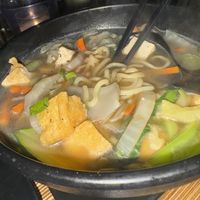 Vegan noodle soup with tofu  at Nooch - Asian Kitchen in Amsterdam