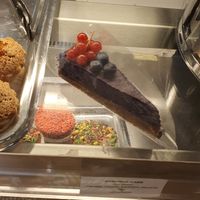 Raw cake at Spiseriet Kafé in Tromsoe