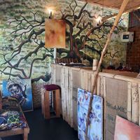 Inside at The Wishing Tree in Moshi