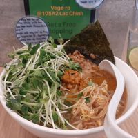 Spicy Dan Dan at Vege-ro in Hanoi