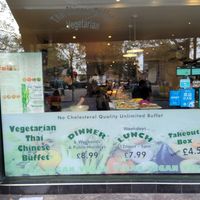 Front at Su Vegan Buffet in West London
