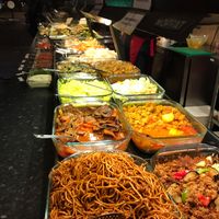 buffet at Su Vegan Buffet in West London