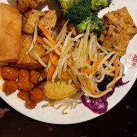 Plate 1 at Su Vegan Buffet in West London