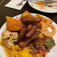 Food at Su Vegan Buffet in West London