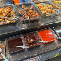 Snacks at Su Vegan Buffet in West London