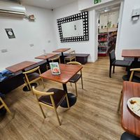 Seating at Su Vegan Buffet in West London