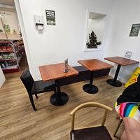 Seating at Su Vegan Buffet in West London