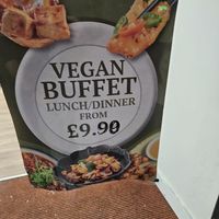 Buffet price at Su Vegan Buffet in West London