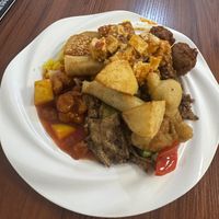 Plate 1  at Su Vegan Buffet in West London