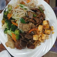 Third plate. Yummy yummy yummy at Su Vegan Buffet in West London