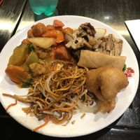 Another sample of the food. at Su Vegan Buffet in West London