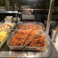 Noodles  at Su Vegan Buffet in West London