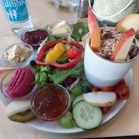 Vegan breakfast at Perle Kaffeebar in Mannheim