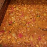 White beans at Nepal Cuisine in Boulder
