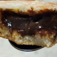 Red bean maru pancake at Jollibean - Raffles Place in Central Singapore