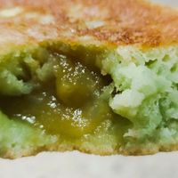 kaya maru pancake at Jollibean - Raffles Place in Central Singapore