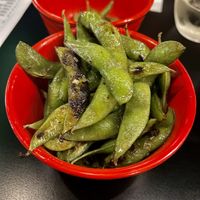 Woke up tossed edamame   at Double Rainbow Bar & Eating House in Perth