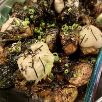 Crispy brussel sprouts  at Double Rainbow Bar & Eating House in Perth