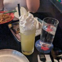 Apple cocktail (pineapple foam) at Double Rainbow Bar & Eating House in Perth