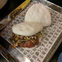 Lion's mane mushroom baos at Double Rainbow Bar & Eating House in Perth