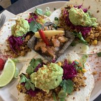 Mexican tacos  at Yonder in Les Deux Alpes