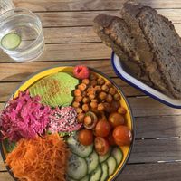 Buddha bowl  at Yonder in Les Deux Alpes