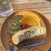 Banana bread   at Yonder in Les Deux Alpes