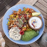 Buddha bowl  at Yonder in Les Deux Alpes