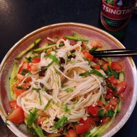 Veg Dan Dan Noodles at Munchy Monk in Northbridge