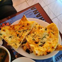 Garlic Naan at D.hana Bhavan in Bangkok