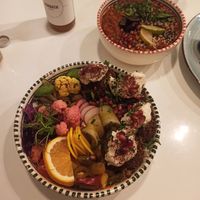 Fallafel bowl and harira soup at Falla in Lublin