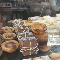 Pastel de nata vegano at Ca.fé Coffee House in Lisbon